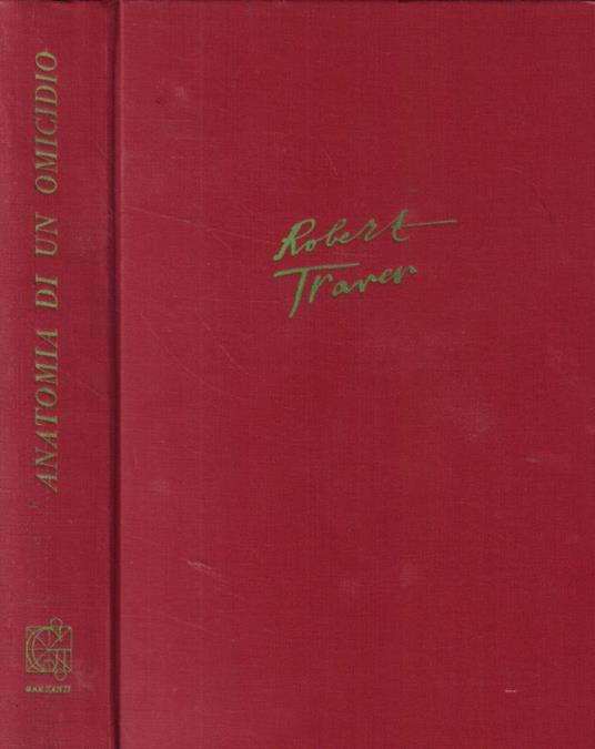 Anatomia di un omicidio - Robert Traver - copertina