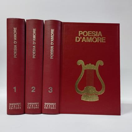 Poesie d'amore. 3 volumi - Guglielmo Petroni - copertina
