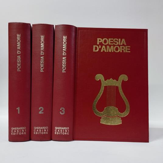 Poesie d'amore. 3 volumi - Guglielmo Petroni - copertina