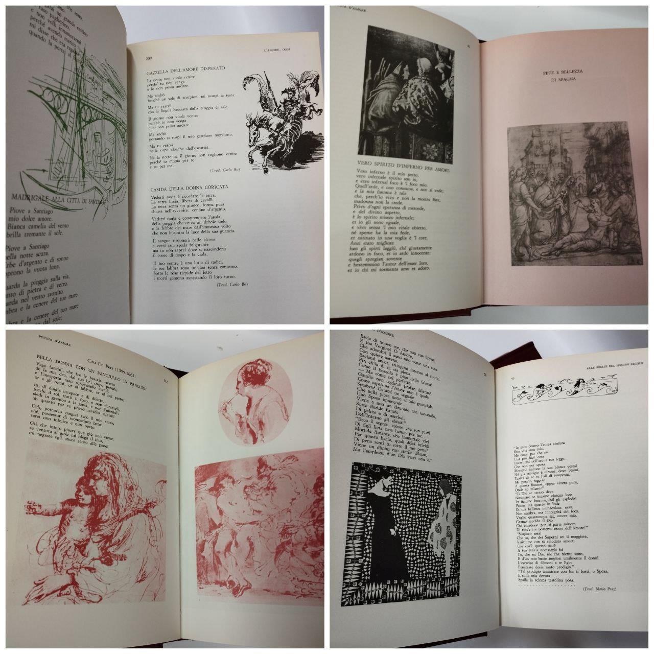 Poesie d'amore. 3 volumi