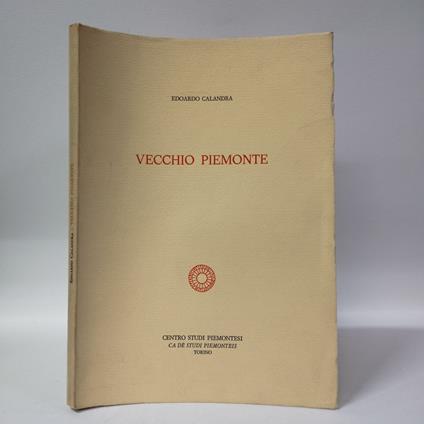 Vecchio Piemonte - Edoardo Calandra - copertina