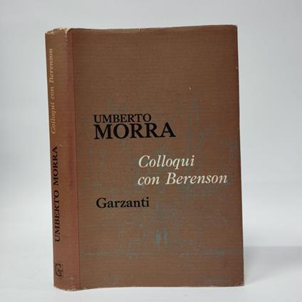 Colloqui con Berenson - Umberto Morera - copertina