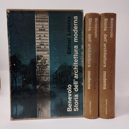 Storia dell'architettura moderna - Leonardo Benevolo - copertina