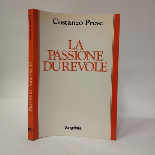 passione durevole - Costanzo Preve - copertina