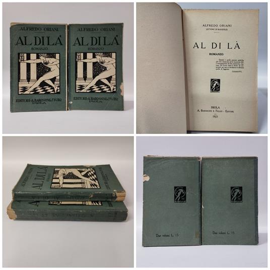 Al di là - Alfredo Oriani - copertina