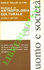 Manuale di antropologia culturale. Teoria e metodo
