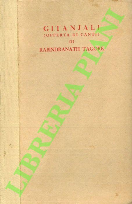 Gitaniali (Offerta di canti) - Rabindranath Tagore - copertina