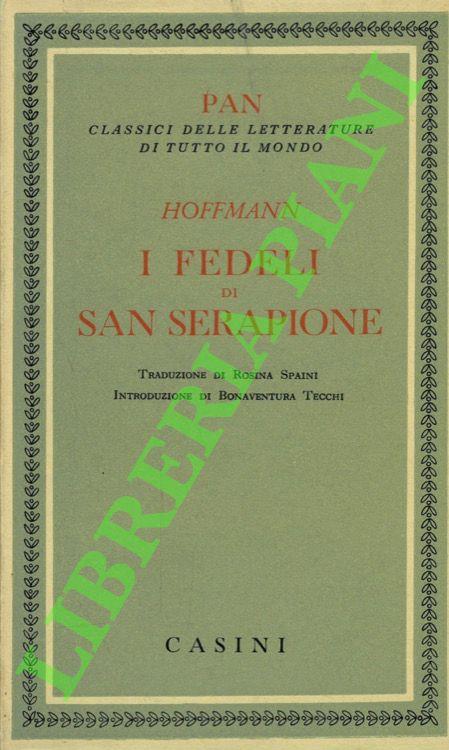 I fedeli di San Serapione - copertina