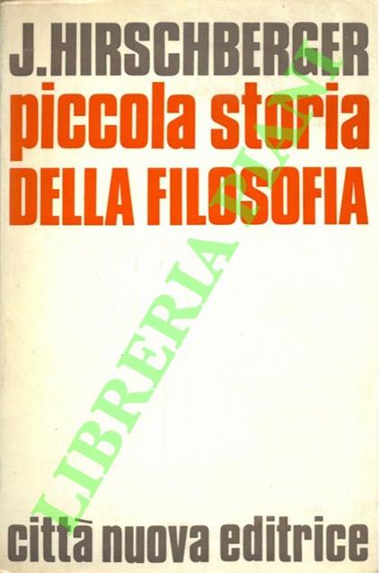 Piccola storia della filosofia - copertina