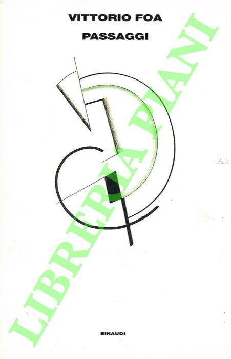 Passaggi - Vittorio Foa - copertina