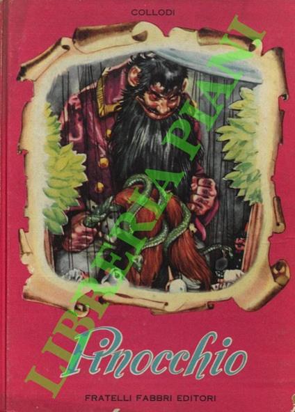 Le avventure di Pinocchio. - Carlo Collodi - copertina