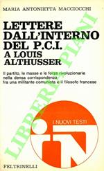 Lettere dall'interno del P.C.I. a Louis Althusser
