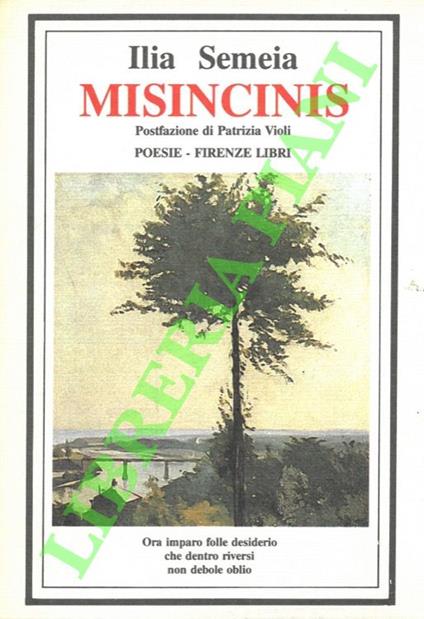 Misincinis. - copertina