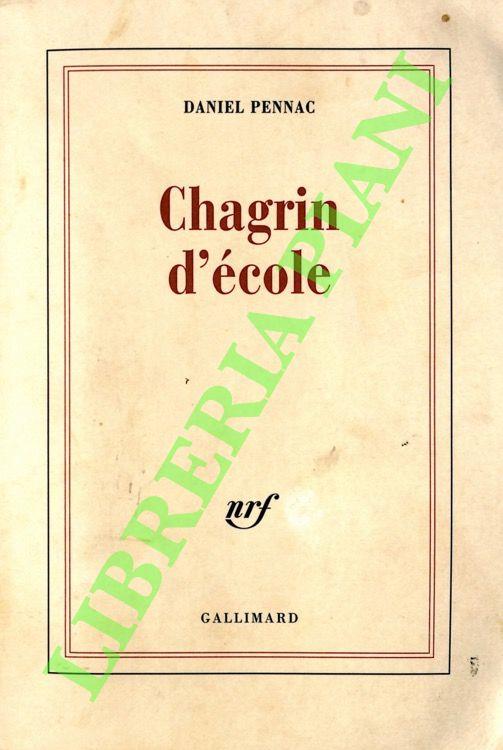 Chagrin d'école - Daniel Pennac - copertina