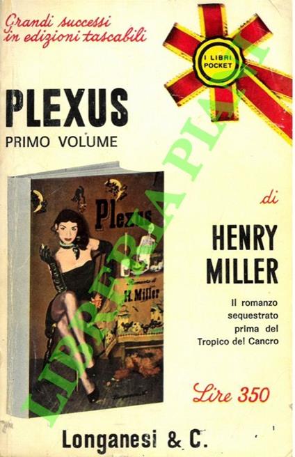 Plexus - Henry Miller - copertina