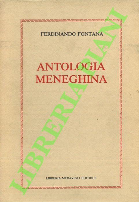 Antologia meneghina - Ferdinando Fontana - copertina