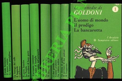 Le commedie - Carlo Goldoni - copertina