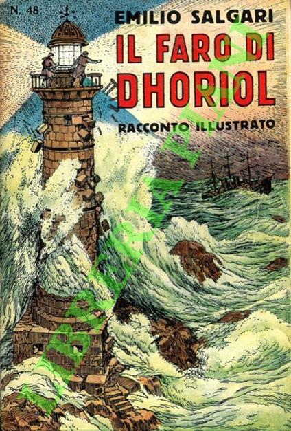 Il faro di Dhoriol - Emilio Salgari - copertina