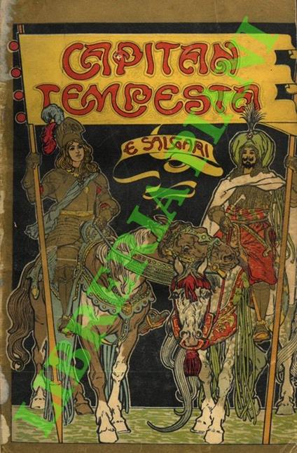Capitan Tempesta. - Emilio Salgari - copertina