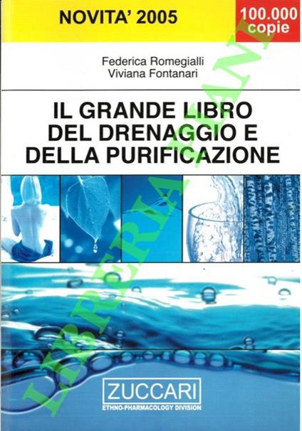 Il grande libro del drenaggio e della purificazione - copertina