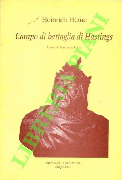 Campo di battaglia di Hastings - Heinrich Heine - copertina