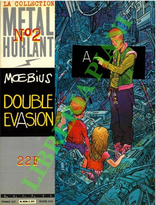 Double Evasion - Moebius - copertina