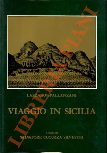 Viaggio in Sicilia - Lazzaro Spallanzani - copertina