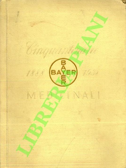 Cinquantenario 1888-1938. - copertina