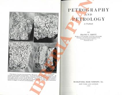 Petrography and Petrology. A Textbook - copertina