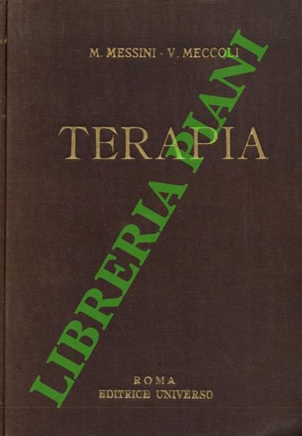 Compendio di terapia delle malattie interne - copertina