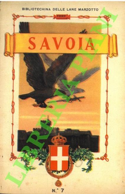 Savoia. - copertina