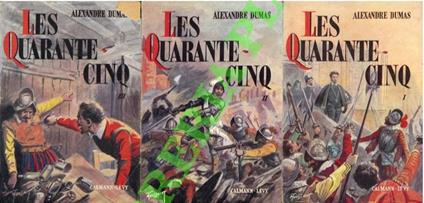 Les quarante-cinq - Alexandre Dumas - copertina