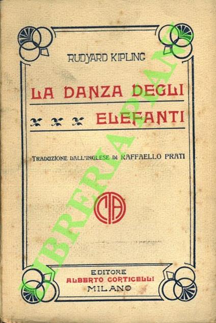 danza degli elefanti - Rudyard Kipling - copertina