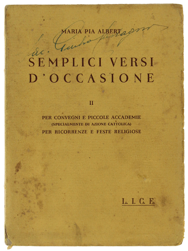 Bergoglio Libri d'Epoca Snc