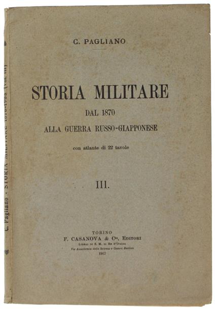 Storia Militare - copertina