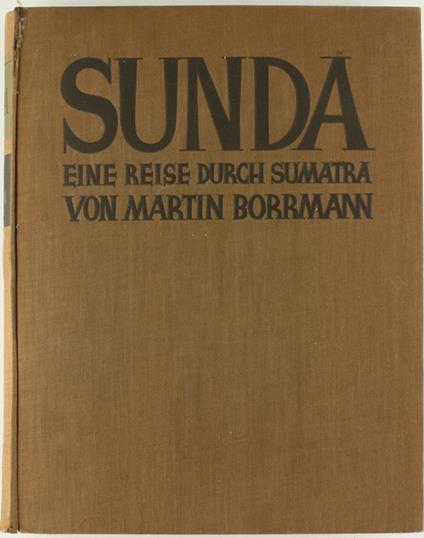 Sunda. Eine Reise Durch Sumatra - copertina