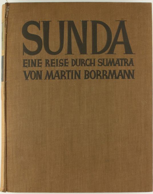 Sunda. Eine Reise Durch Sumatra - copertina