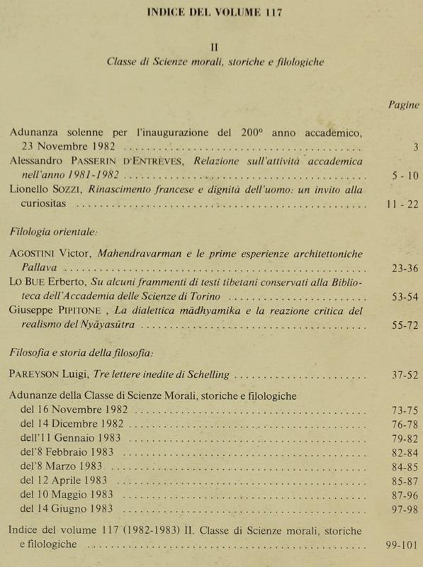 Atti Della Accademia Delle Scienze Di Torino: Volume 117