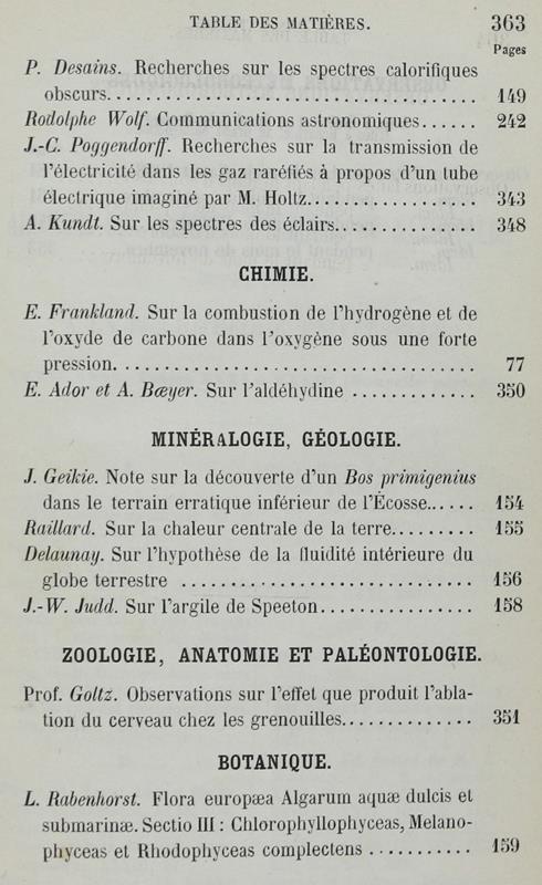 Bibliotheque Universelle Et Revue Suisse. Archives Des Sciences Physiques Et Naturelles. Nouvelle Période
