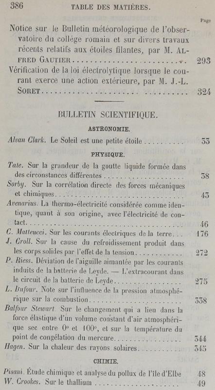 Bibliotheque Universelle Et Revue Suisse. Archives Des Sciences Physiques Et Naturelles. Nouvelle Période