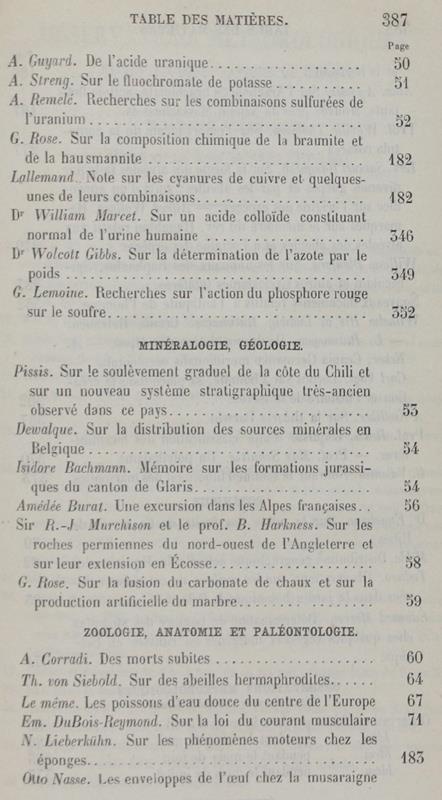 Bibliotheque Universelle Et Revue Suisse. Archives Des Sciences Physiques Et Naturelles. Nouvelle Période