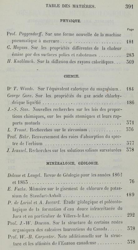 Bibliotheque Universelle Et Revue Suisse. Archives Des Sciences Physiques Et Naturelles. Nouvelle Période