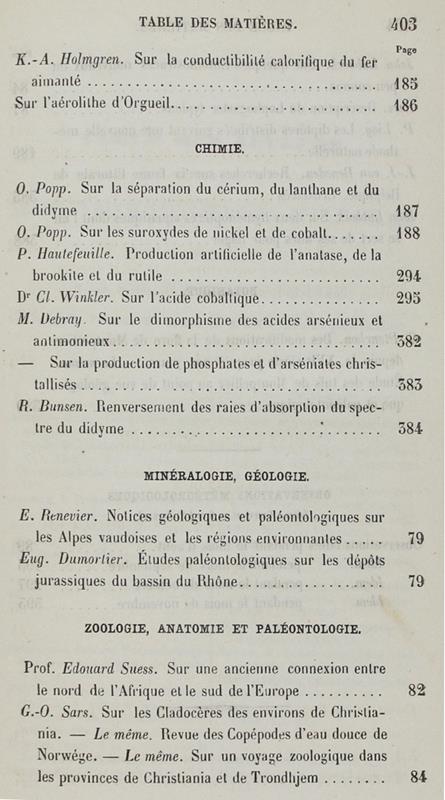 Bibliotheque Universelle Et Revue Suisse. Archives Des Sciences Physiques Et Naturelles. Nouvelle Période