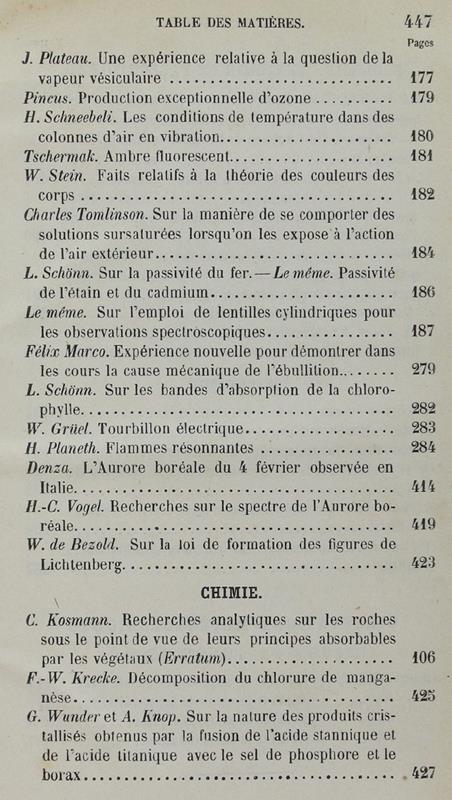 Bibliotheque Universelle Et Revue Suisse. Archives Des Sciences Physiques Et Naturelles. Nouvelle Période