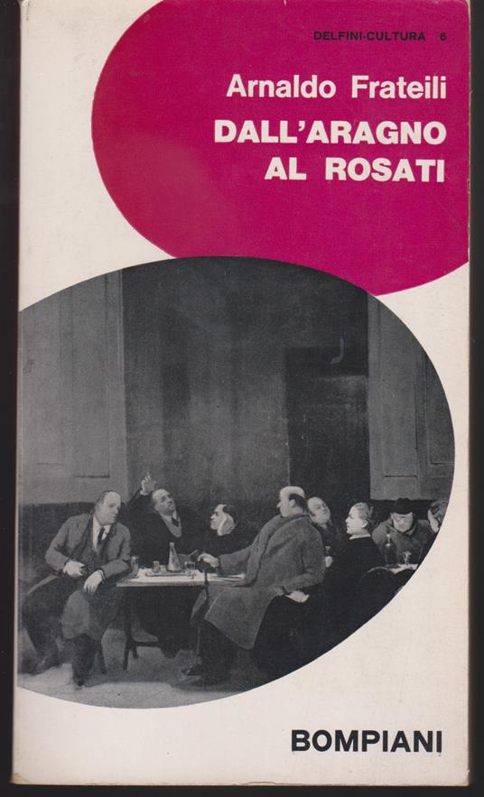Dall'Aragno al Rosati Ricordi di vita letteraria - Arnaldo Frateili - copertina