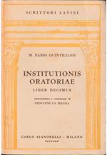 Institutionis oratoriae Liber decimus