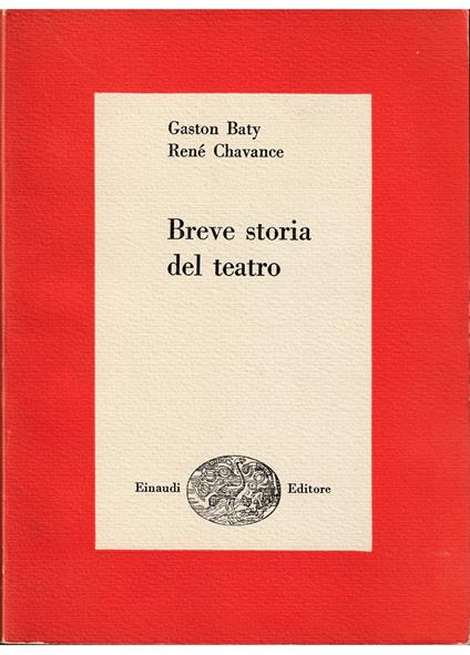 Breve storia del teatro - copertina