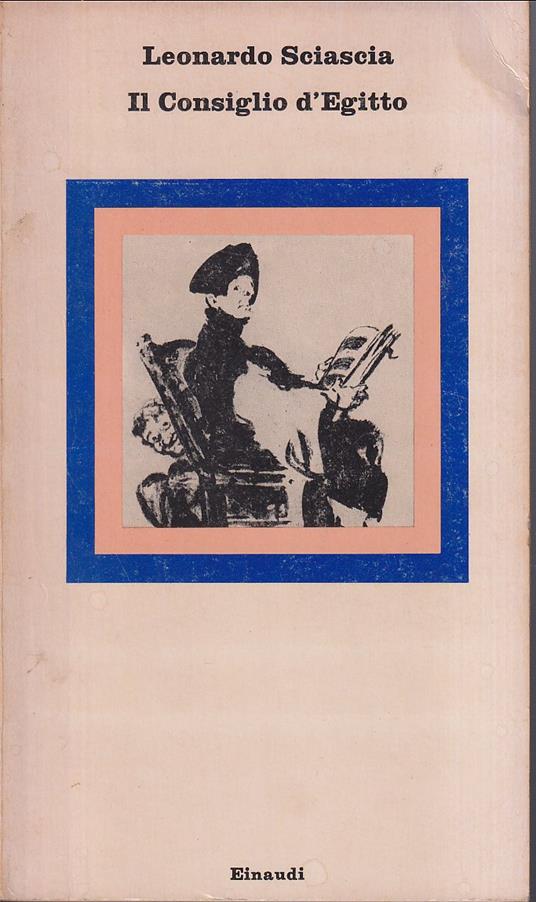 Il Consiglio d'Egitto - Leonardo Sciascia - copertina