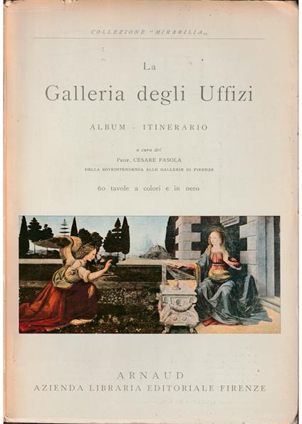 Galleria degli Uffizi in Firenze Album-itinerario - copertina