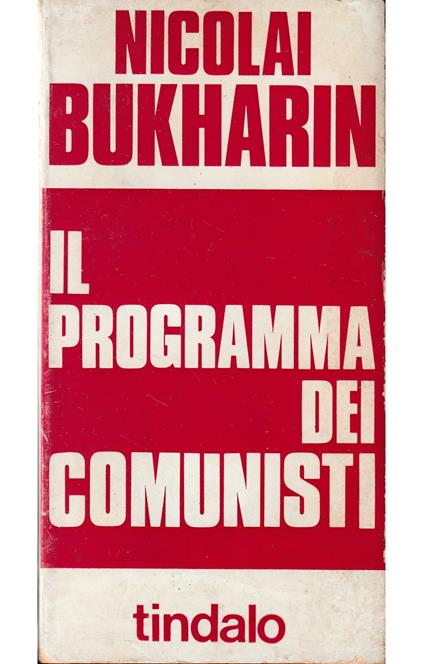 Il programma dei comunisti - copertina